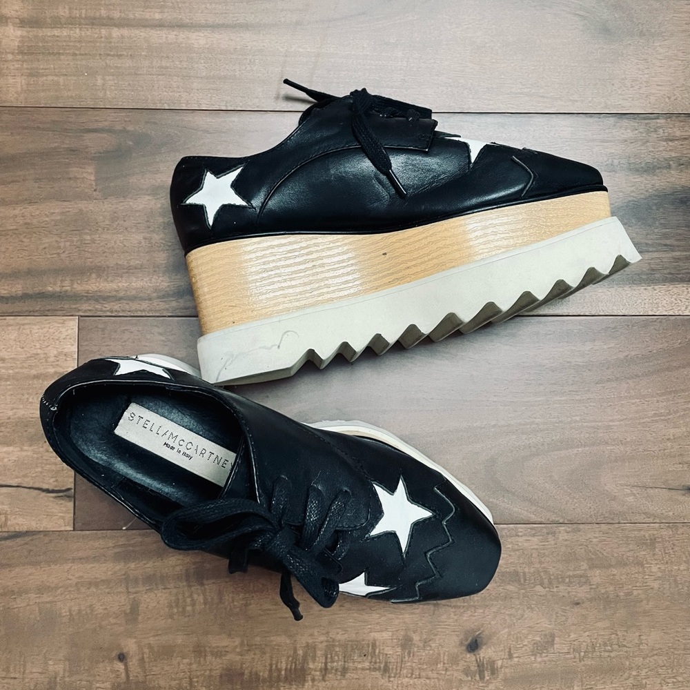 Stella McCartney platform oxfords with stars